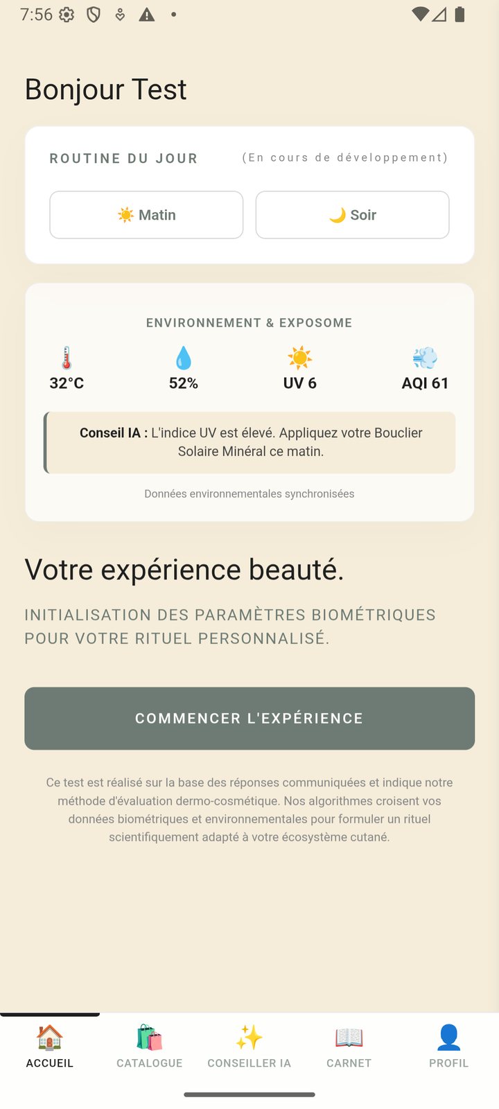 Aperçu de l'application Juvea Paris